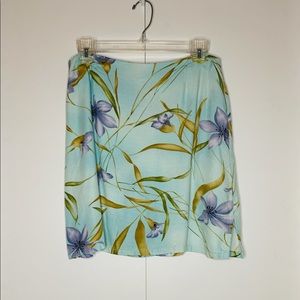Caribbean Joe Floral Skort